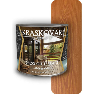 Масло для террас Kraskovar Deco Oil Terrace 1139