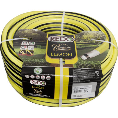 Поливочный армированный шланг REDO Premium Lemon 601250