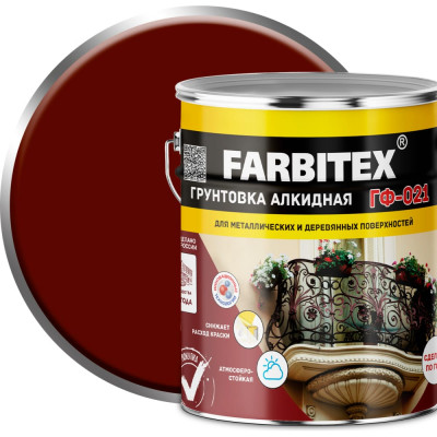 Грунтовка Farbitex ГФ-021 4300002077