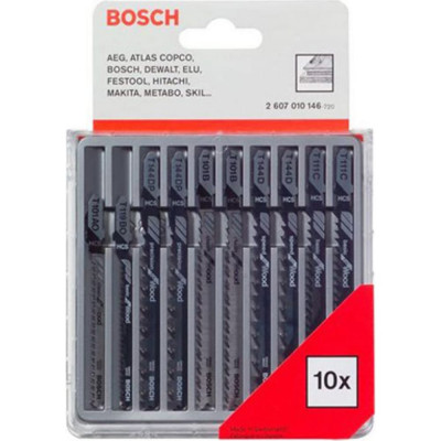 Набор пилок для лобзика Bosch 2.607.010.146