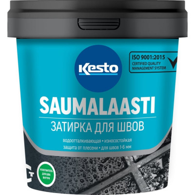 Затирка Kesto Saumalaasti 50, 1 кг, черный T3515.001