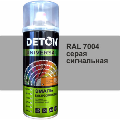 Быстросохнущая акриловая эмаль Deton DTN-A07252