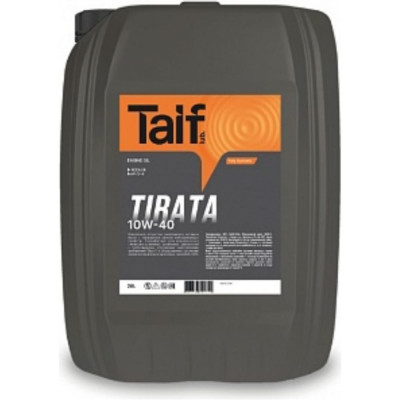Синтетическое моторное масло TAIF TAIF TIRATA 10W-40 212019