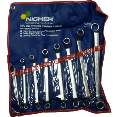 Набор накидных ключей NICHER 27-900M-S8C-NR