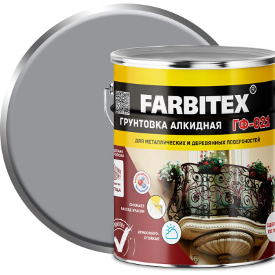 Грунтовка Farbitex ГФ-021 4300002081