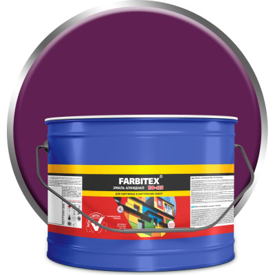 Алкидная эмаль Farbitex ПФ-115 4300005154