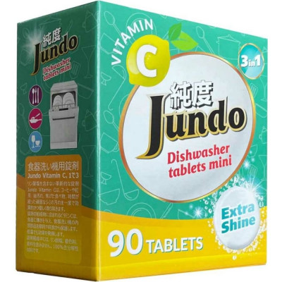 Таблетки для посудомоечных машин Jundo Vitamin C 4903720021057