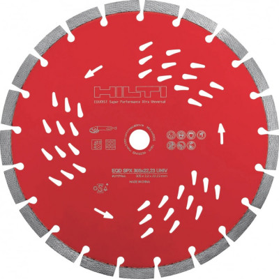 Отрезной универсальный диск алмазный HILTI EQD SPX 2117966