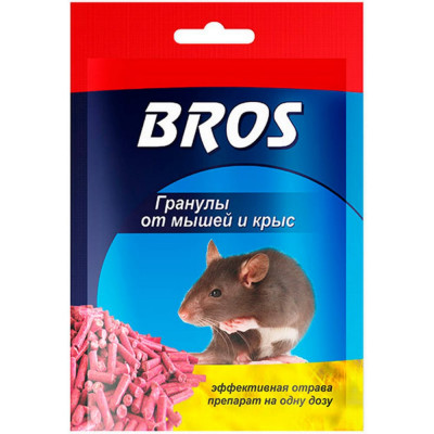 Гранулы от мышей и крыс BROS 706564