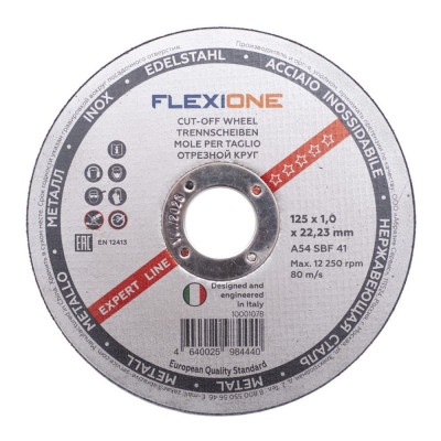 Отрезной круг по металлу и нержавейке Flexione 10001078