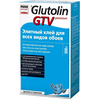 Элитный клей для всех видов обоев Pufas GLUTOLIN GTV 063812074