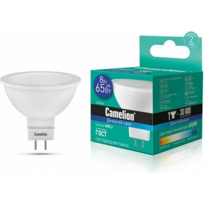 Светодиодная лампа Camelion LED8-S108/865/GU5.3 12873