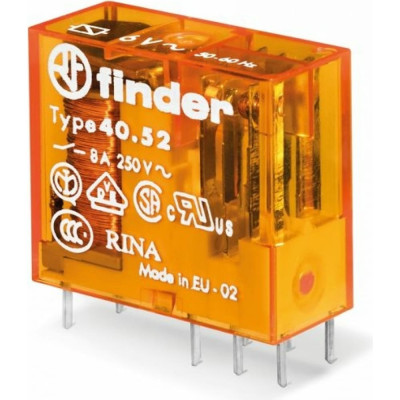 Универсальное миниатюрное электромеханическое реле Finder 405280240000