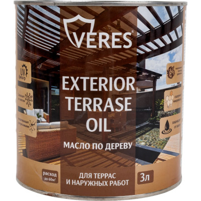 Масло для дерева VERES exterior terrase oil 255549