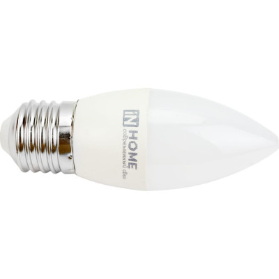 Светодиодная лампа IN HOME LED-СВЕЧА-VC 4690612030357
