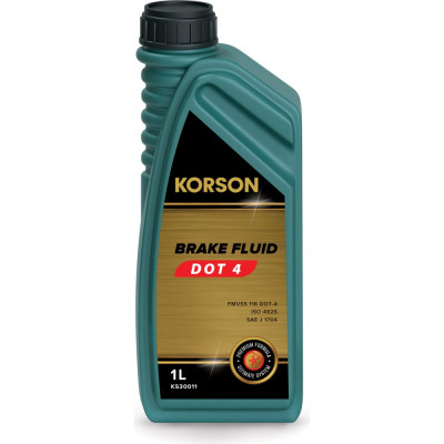 Тормозная жидкость Korson DOT 6 KS30011