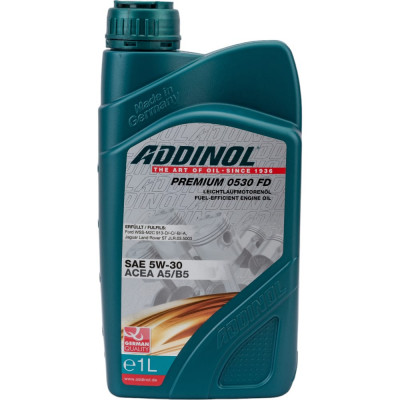 Моторное масло Addinol Premium 0530 DX1 5W-30 72102807