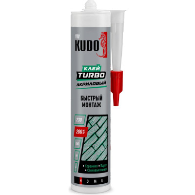 Клей для быстрого монтажа KUDO HOME Turbo KBK-331