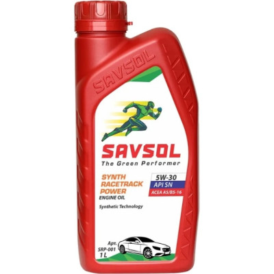 Синтетическое моторное масло SAVSOL SRP-001