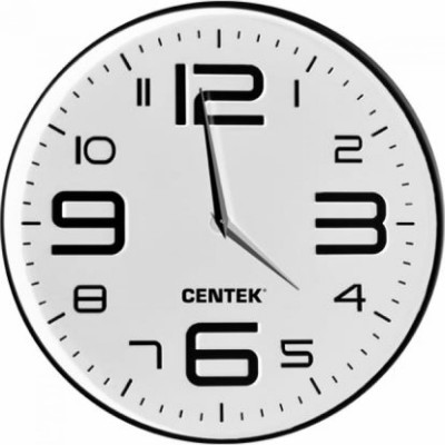 Настенные часы Centek CT-7101 White