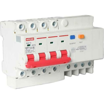 Автоматический выключатель дифференциального тока ВТМ АД-14 ВТМ00041888