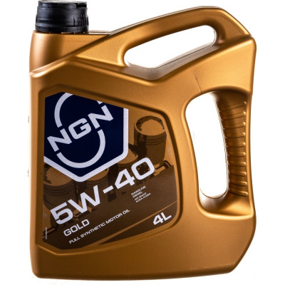 Синтетическое моторное масло NGN 5W-40 SN/CF GOLD V172085302