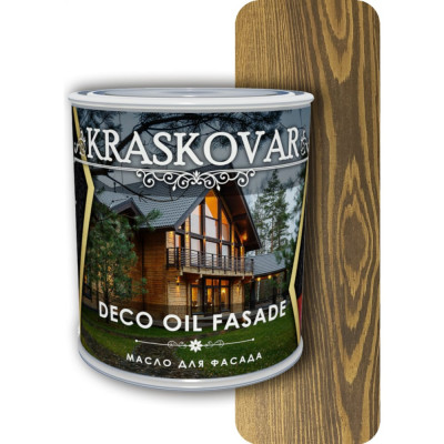 Масло для фасада Kraskovar Deco Oil Fasade 1235