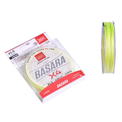 Плетеная леска Lucky John Basara Light Green 150/019 LJ4100-019