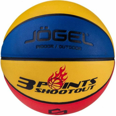 Баскетбольный мяч Jogel Streets 3POINTS №7 УТ-00017476