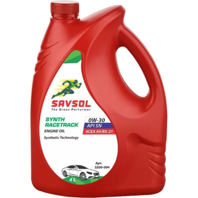 Синтетическое моторное масло SAVSOL SS00-004