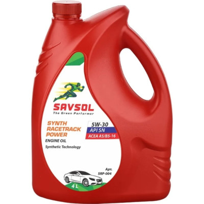 Синтетическое моторное масло SAVSOL SRP-004