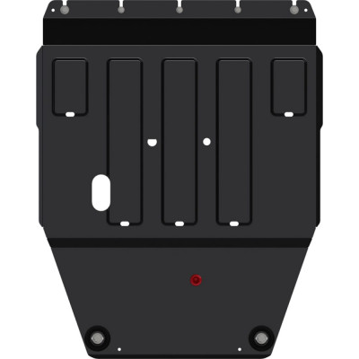 Защита картера и КПП для DONGFENG 580 2019-1.8 MT FWD, универсальнай штамповка, сталь 2.0 мм, с крепежом sheriff 4322