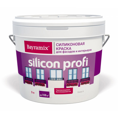 Вододисперсионная краска Bayramix Silicon Profi BSP-130/090