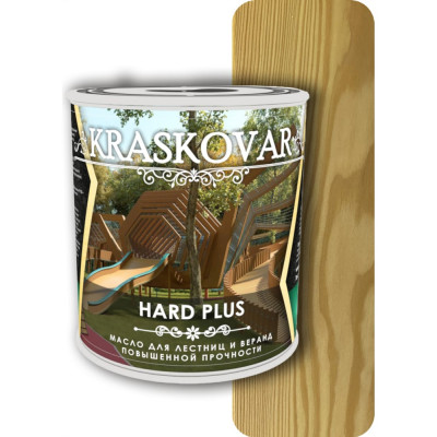 Масло для лестниц и веранд Kraskovar Hard Plus 1657