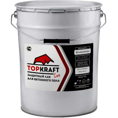 Защитный лак для бетонного пола TOPKRAFT CURE 2010010102920