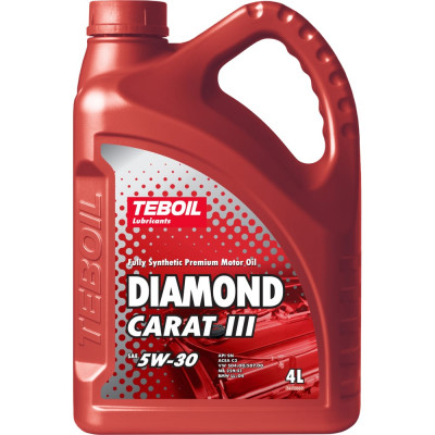 Моторное масло TEBOIL Diamond Carat III 5w-30, 4 л 3453947
