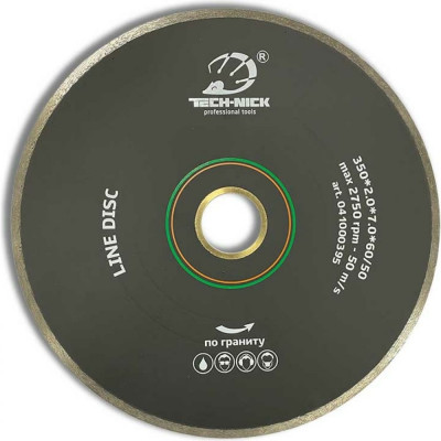 Сплошной алмазный диск по граниту TECH-NICK LINE DISC 041000395