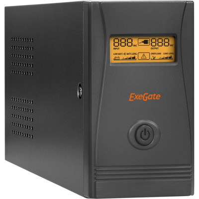 Источник бесперебойного питания ExeGate Power Smart ULB-650.LCD.AVR.EURO 285568