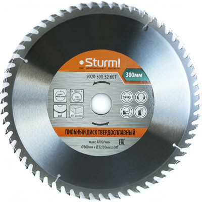 Пильный диск Sturm 9020-300-32-60T