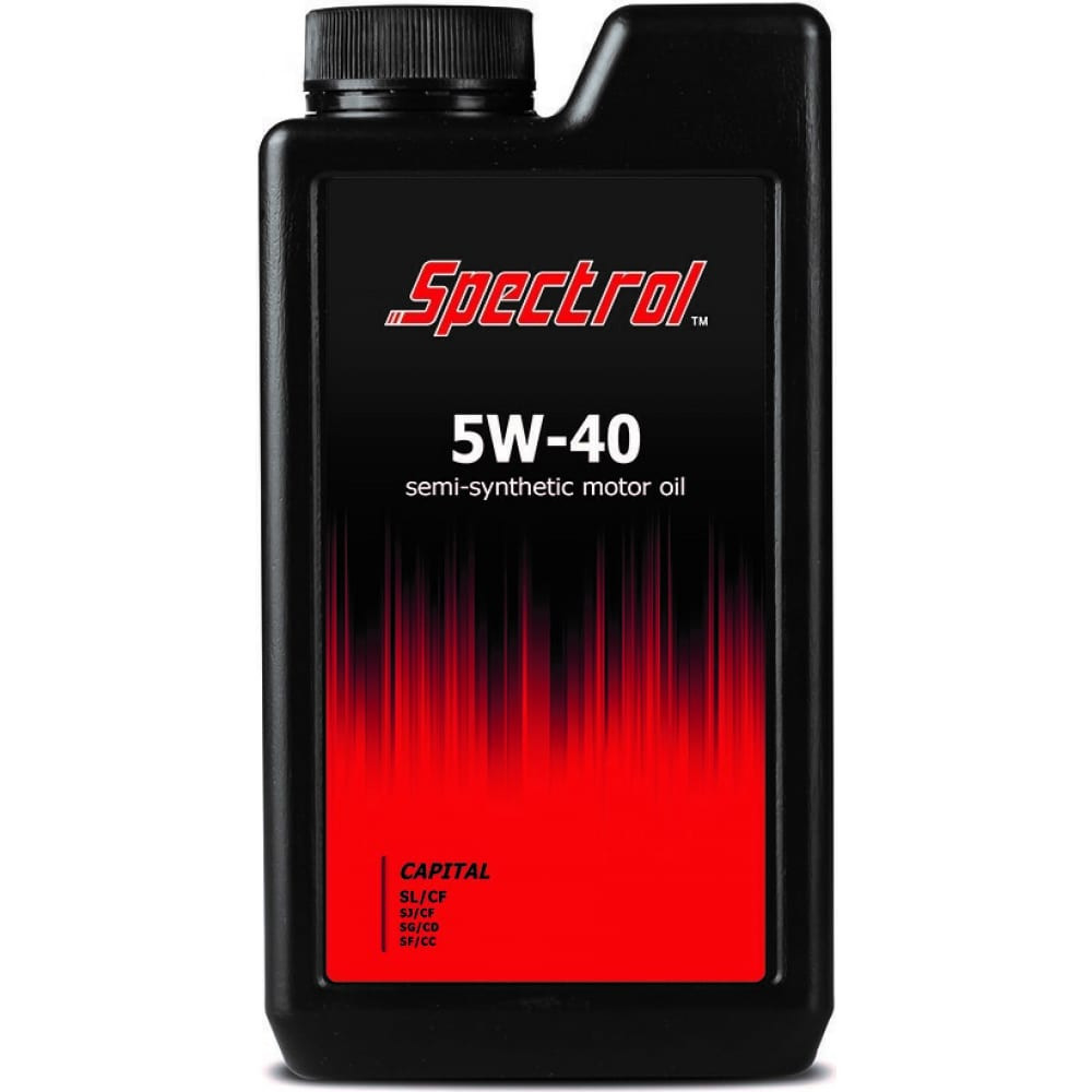 SPECTROL CAPITAL 5W-40 — Полусинтетическое моторное масло Spectrol CAPITAL  5W-40 9056 - ЮниМаг.РФ