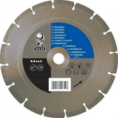 Алмазный диск для резки общестроительных материалов NORTON ATLAS UNI 70184614167