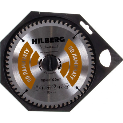 Пильный диск по ламинату Hilberg Hilberg Industrial HL180