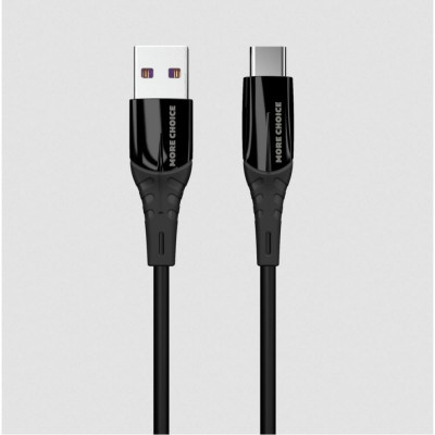 Дата кабель для Type-C More Choice USB 3.0A силикон 1м