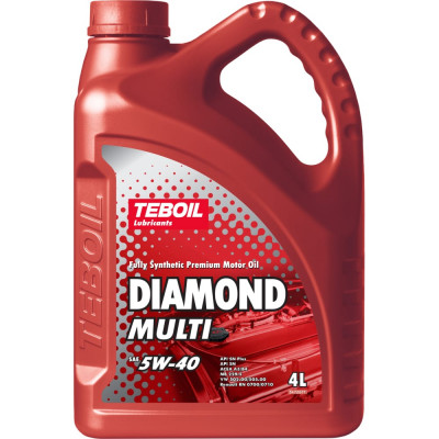 Моторное масло TEBOIL diamond multi 5w-40, 4л 3455081