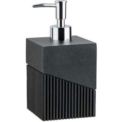 Дозатор для жидкого мыла PERFECTO LINEA Element черный 35-618103