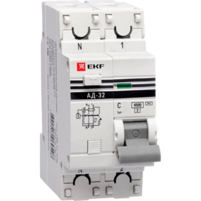 Дифференциальный автомат EKF PROxima АД-32 DA32-06-30-pro