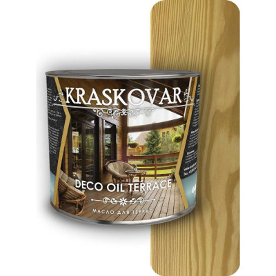 Масло для террас Kraskovar Deco Oil Terrace 1145