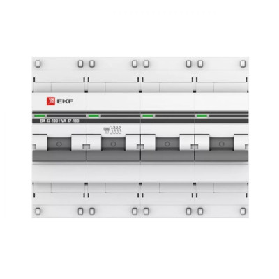 Автоматический выключатель EKF PROxima ВА 47-100 mcb47100-4-32D-pro