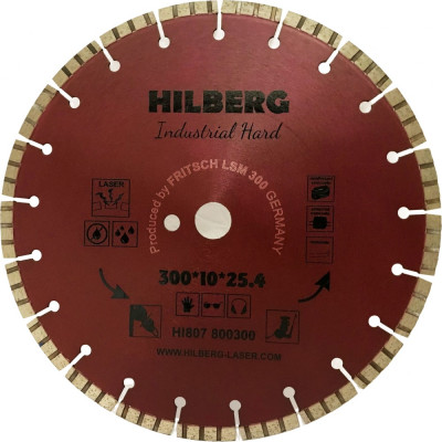 Отрезной алмазный диск Hilberg Hilberg Industrial Hard HI807