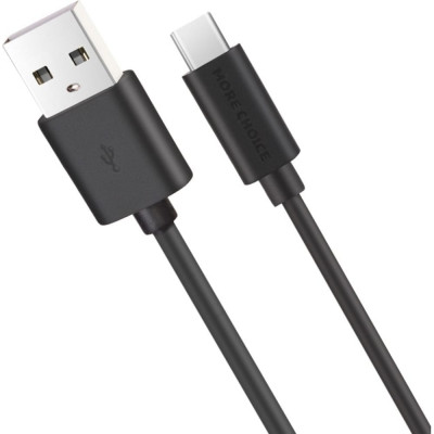 Дата кабель для Type-C More Choice USB 2.1A TPE 1м